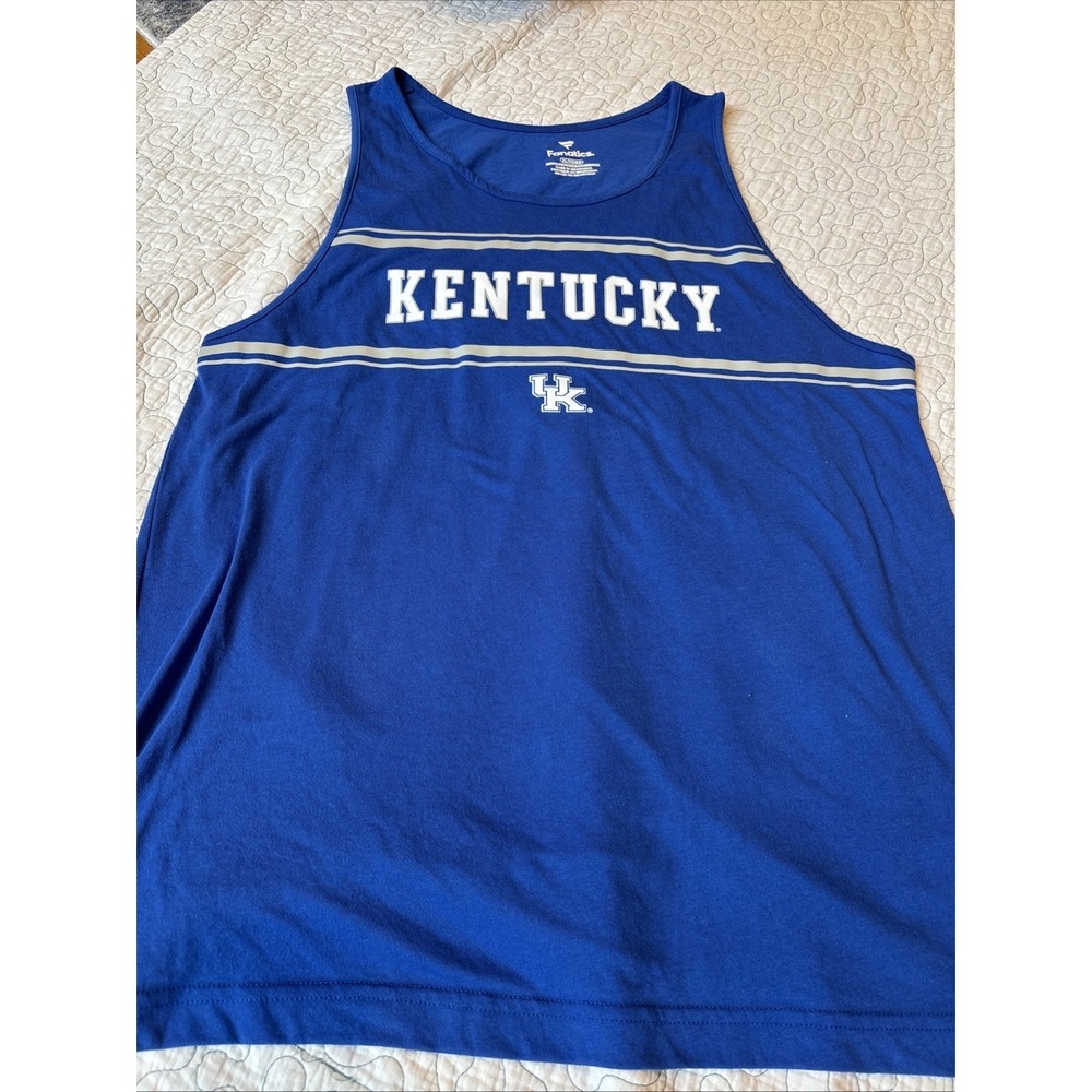 Fanatics Men's Size XL University of Kentucky Tank Top UK NWOT